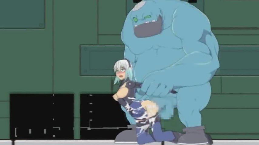 Video game girl gets fucked dirty by robots and tentacle monsters in Galaxy Warrior thumbnail