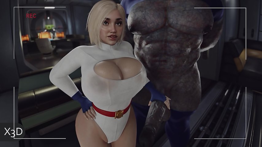 Power Girl X Darkseid - Only kryptonian pussy can take Darkseid's big cock thumbnail