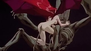 Sex Demon Metropolis 1 -Demon fucks tasty redhead then gets destroyed by fighting hentai babe