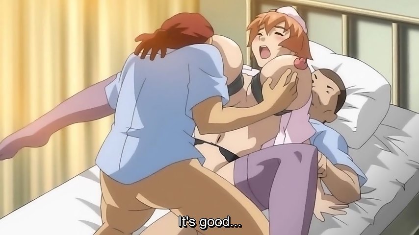 Exploding Tits Bomb 1 - Dirty anime nurse with huge tits give virgin patient a boobjob thumbnail