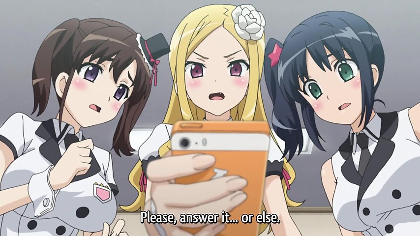 Idol Sister - Brother hentai creampies all three idol singers before the show thumbnail