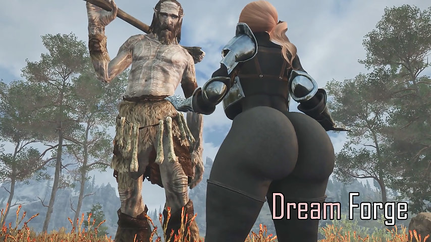 Giant's Toe (preview) - Big assed busty redhead is fucked by giant thumbnail