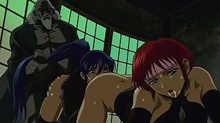 Last Kunoichi 2 - Master teaches female hentai ninjas how to fuck without emotion