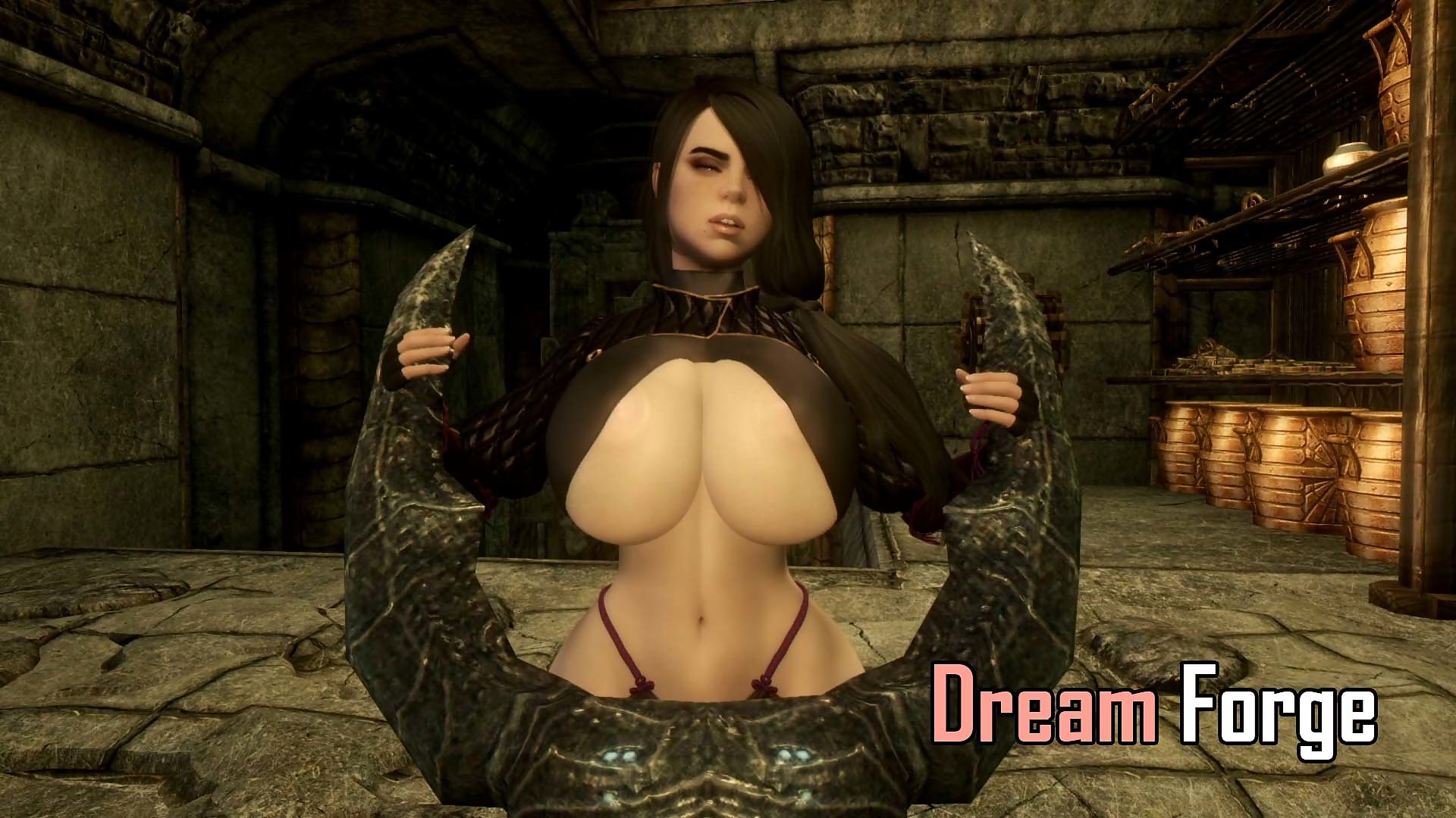 Adapt to Survive (preview) - Chaurus insect monster fucks stupid big tit slut