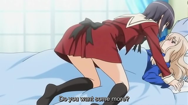 Lesbian anime hentai