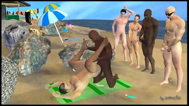 3d Interracial Sex Fetish Cartoons - Interracial Sex Hentai, Anime & Cartoon Porn Videos | Hentai City