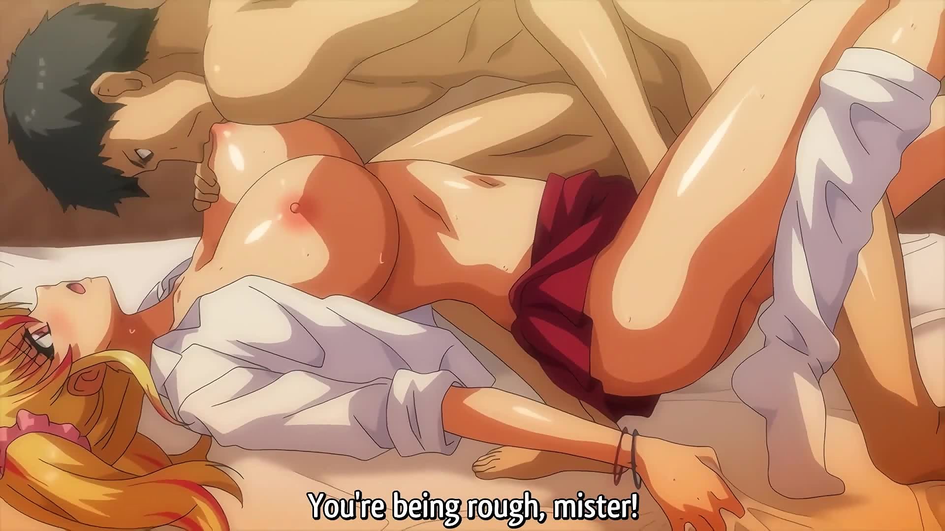 Bitch Gals 1 - Paid teen sluts have hentai raw sex with old salary man