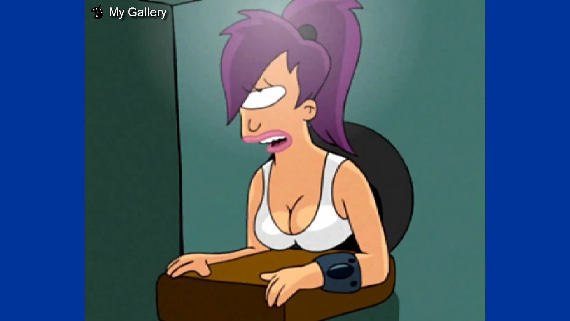 Leela Turunga is stuck in a hole and fucked from by behind by Fry - Hentai  City