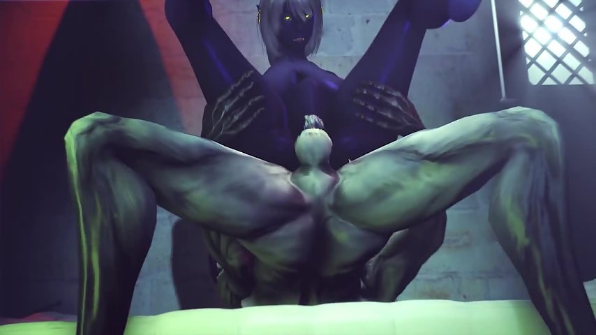 Uncontrolled Experiment ~THICC Queen Nualia rides on a hard cock thumbnail
