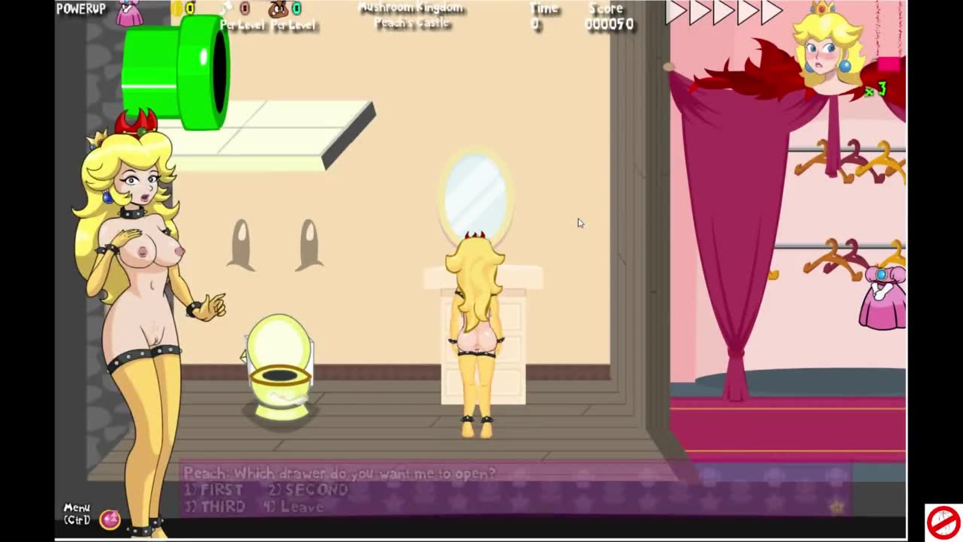 Peaches the horny princess fucks all the mario goombas - Hentai City