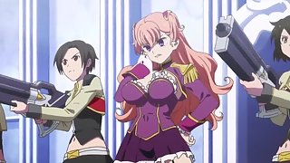 Busty anime teen is giant sized with worldest biggest boobs