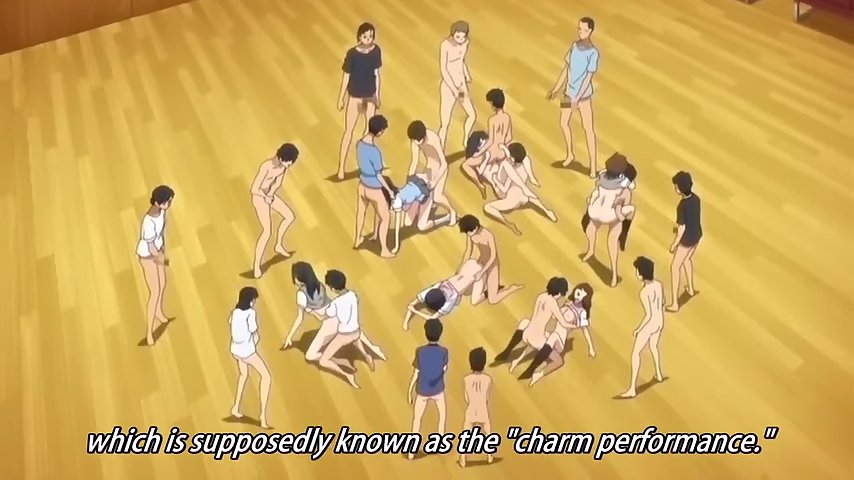 Joshikousei no Koshitsuki 6 - Teen girls in the drama club have a hentai orgy in the gym thumbnail