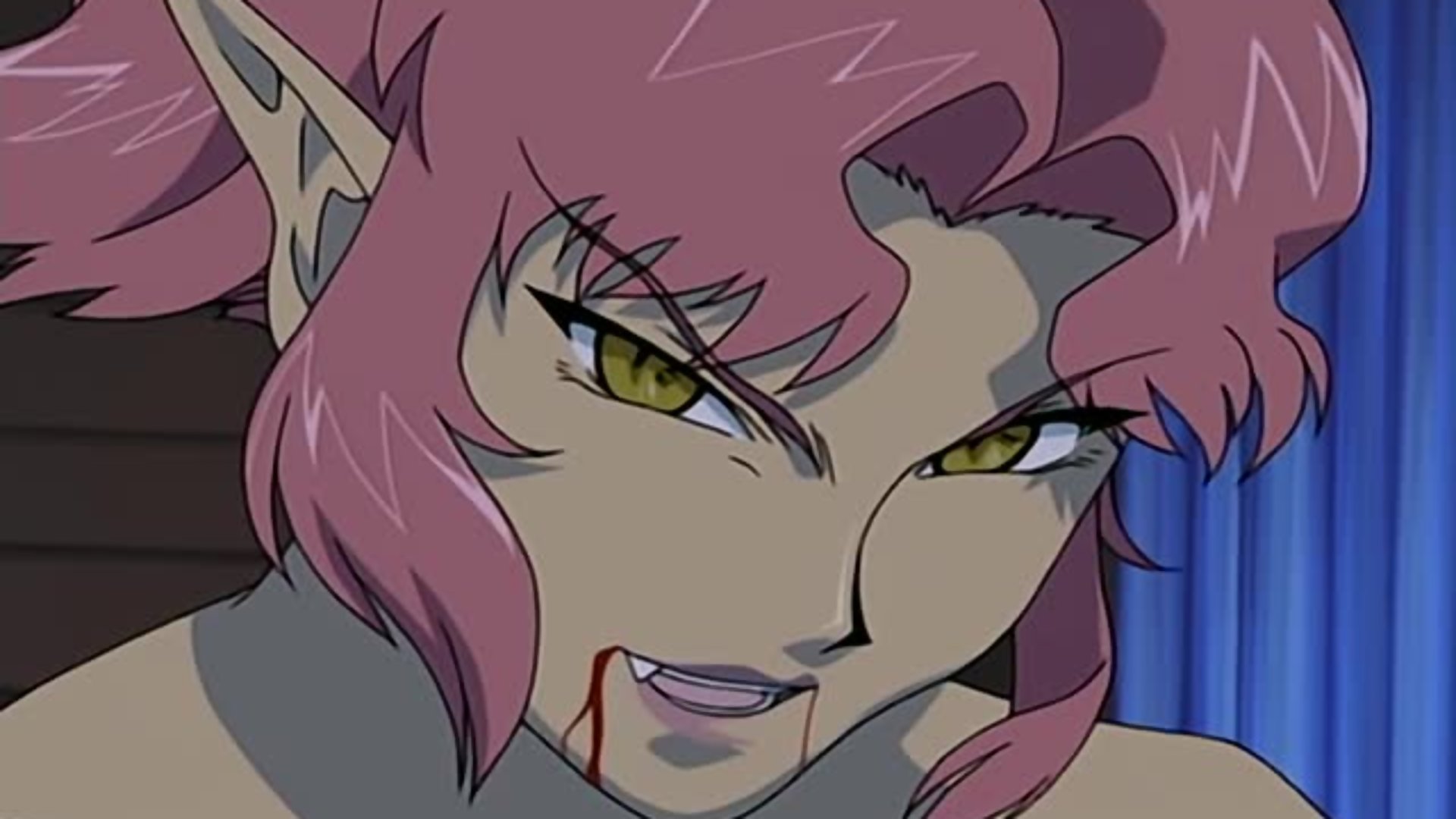 Masquerade 2 ep4 - Nude vampire interrupts a steamy fuck session between hentai lovers