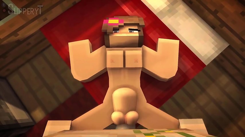 Jenny from Minecraft fucked by zombie and iron golem thumbnail