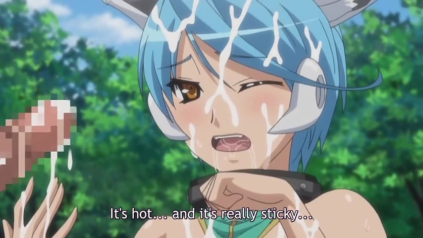 Evil Woman Executive 1 - Furry doggirl gets fucked with a big hentai cock down her throat thumbnail