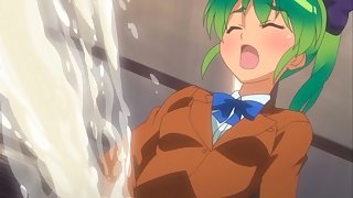 Futa Club! 1 ep1 - Schoolgirl futa shoots a huge load of cum after blowjob from the new girl