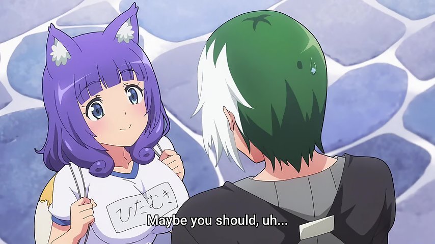 Immoral Guild (uncensored ecchi) 8 - Busty catgirl tied up and squirted all over thumbnail