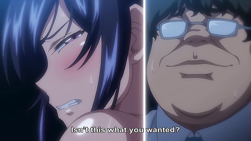 Yuugao 1 - Busty hentai teacher is hypnotized by ugly bastard student to be sex slave thumbnail