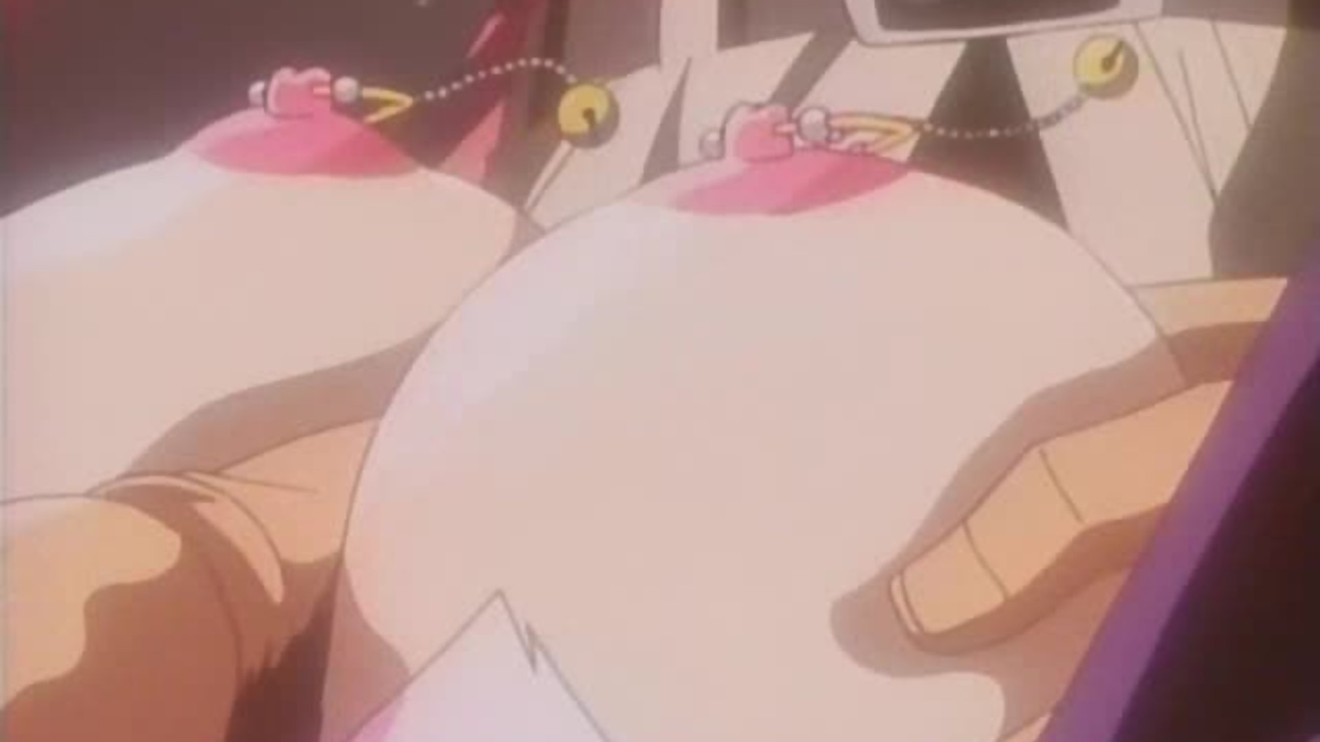 Anime nipple piercing