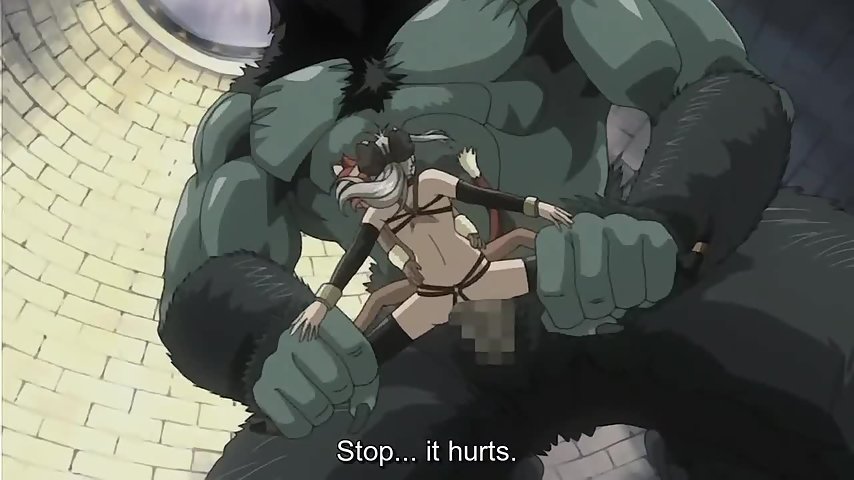 Huge demon impales Princess Lilia and catgirl with huge cocks thumbnail