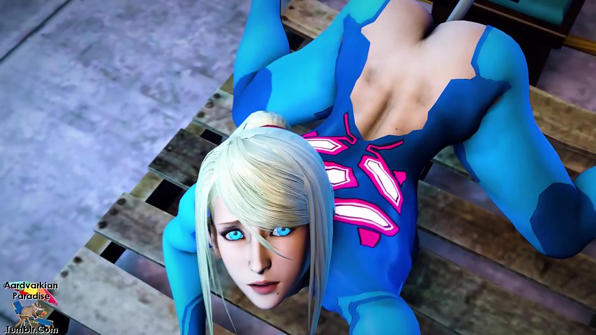 Phazon Addendum - Samus Aran gets pounded by fucking machine with 12 inch dildo thumbnail