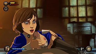 Biocock Intimate - Elizabeth from Bioshock rides your cock till reality breaking orgasm