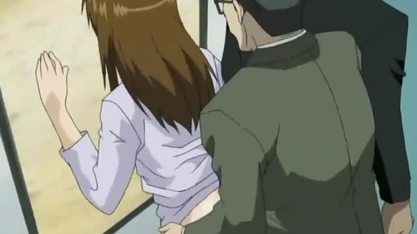Molester Group Ten 5 - Businessman finger bangs and fucks a married woman on a public hentai train thumbnail