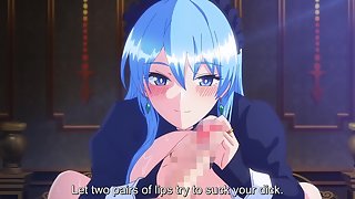 Reika is My Dear Queen 2 - Master creampies deep in his dominating hentai maid