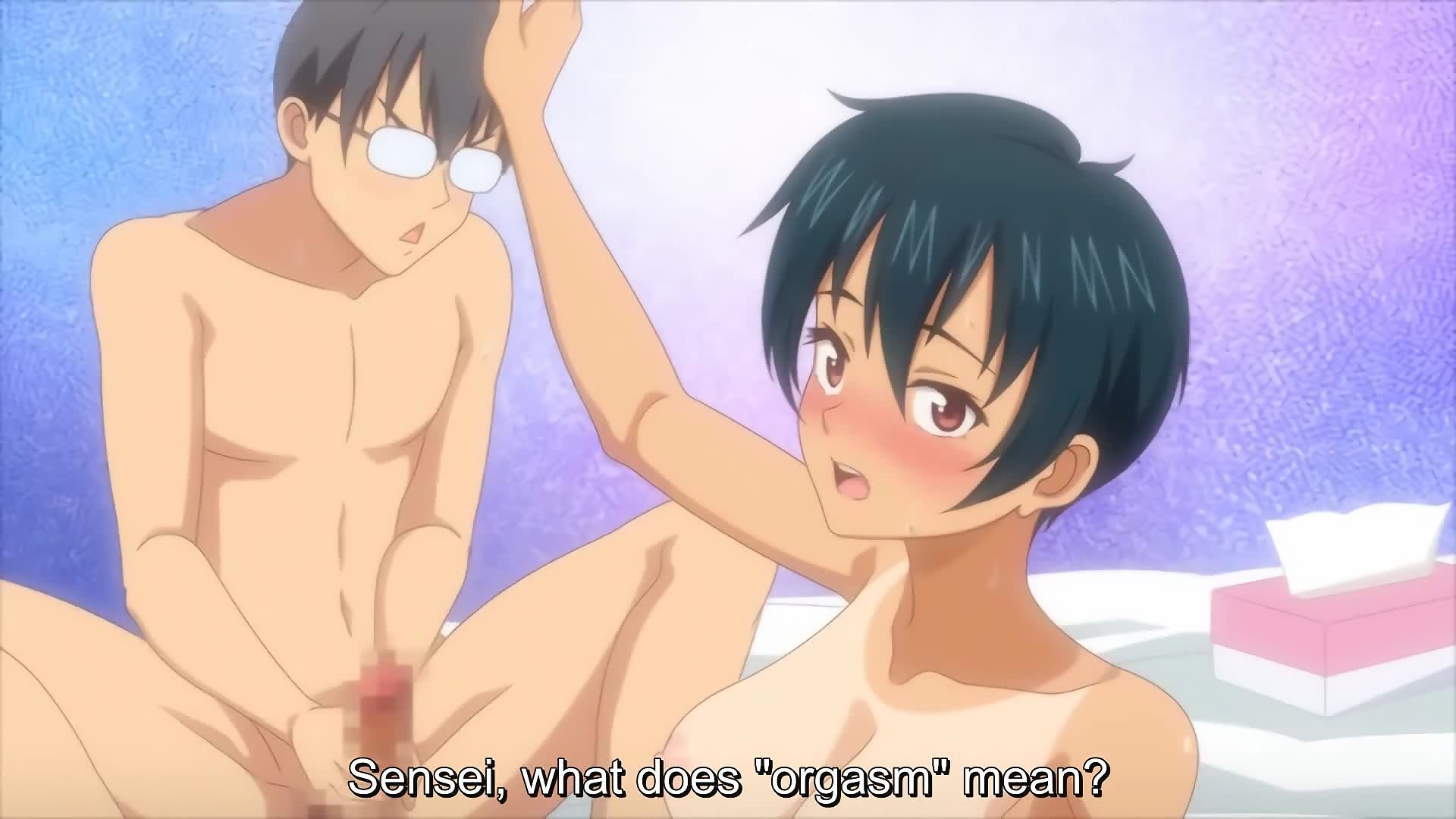 Ikumonogakari 2 - Hentai students have intense orgy during sex ed class