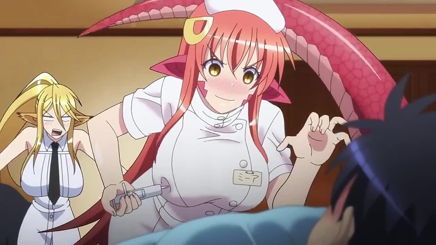 Dude gets sick and his harem hoes use their boobies to make him better thumbnail