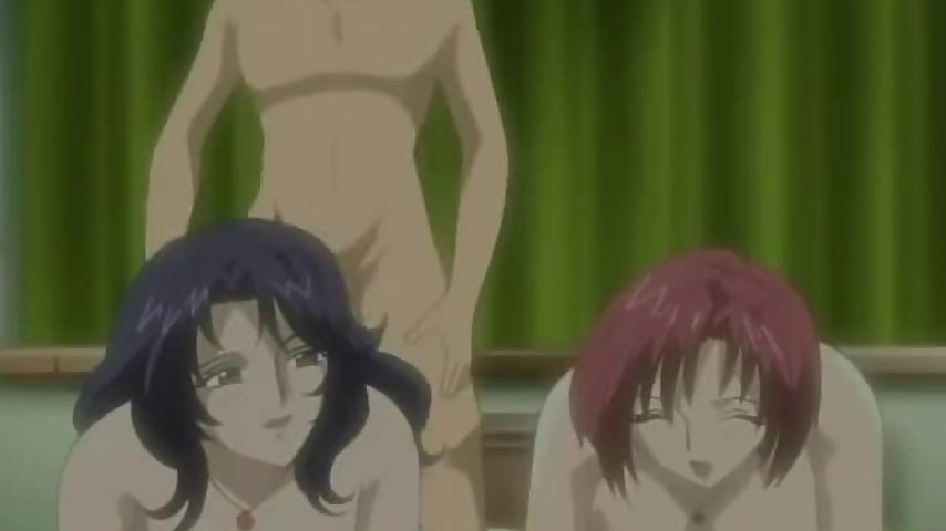 Sleazy Mother 3 - Masaru has a taboo threesome with anime aunt and stepmom thumbnail